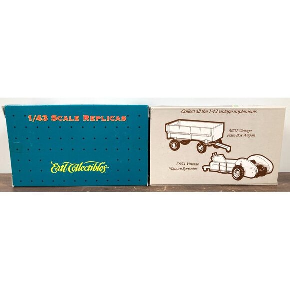 Ertl John Deere 630LP Tractor & Flare Box Wagon Diecast 1/43 Lot Railway Design - Picture 5 of 8